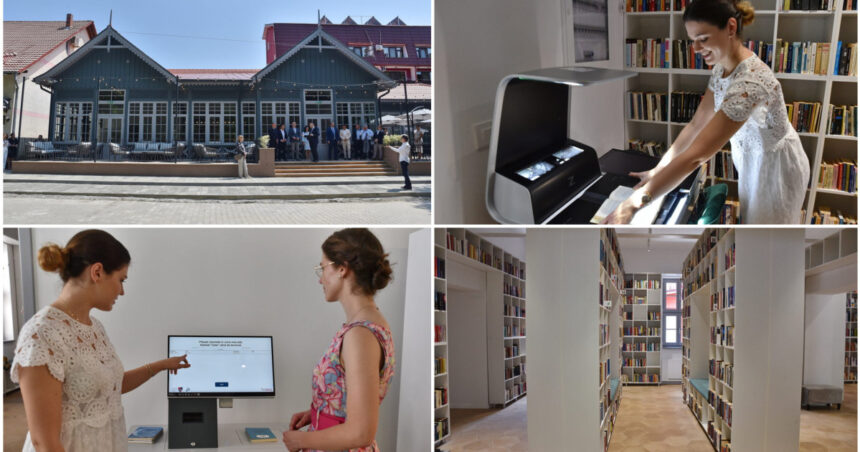 video ruina transformata in biblioteca cum functioneaza sistemul self service in cea mai moderna biblioteca dintr o statiune balneara 684fb188e4700