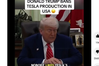 video trump decide oprirea productiei de masini tesla in sua videoclipul fake news care a devenit viral a fost generat cu ajutorul ai 6847035f379ee