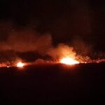 a luat foc vegetatia uscata de pe valea portului din constanta pompierii intervin la fata locului 687548d792531