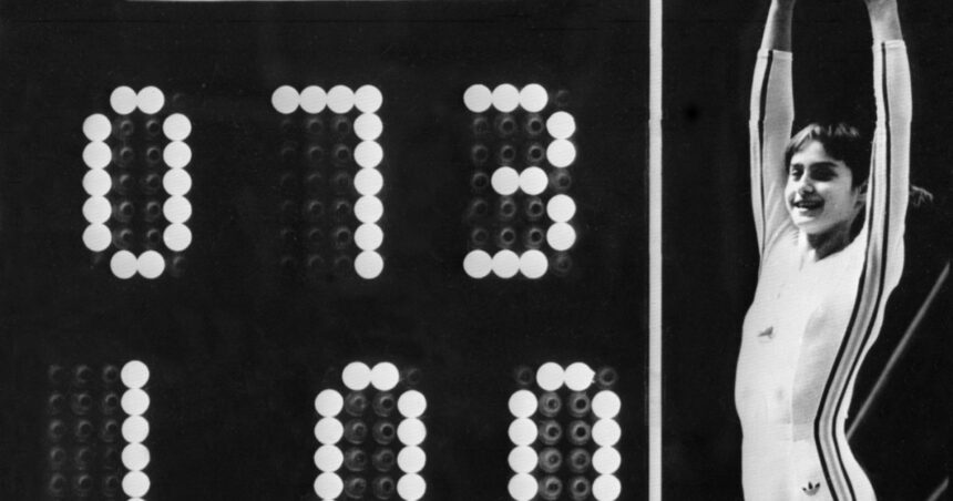 aproape o jumatate de secol de la primul 10 perfect din gimnastica nadia comaneci la montreal pe 18 iulie 1976 687e1f0b4babf