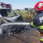 arde un autoturism pe autostrada a2 pe sensul de mers spre bucuresti 686d0e8ba903a