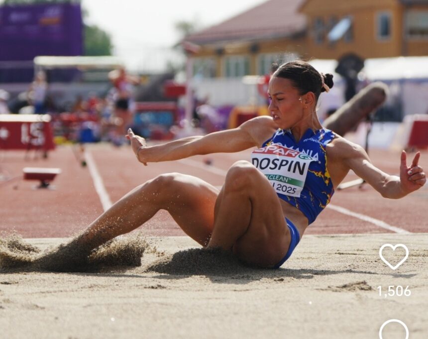 atleta de la csm constanta alexia dospin este campioana europeana de tineret 687ab49b6deb6