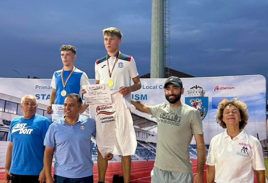 atletul de la cs medgidia alin mihai savlovschi campion in proba sa favorita la nationalele u20 6887417a923ee