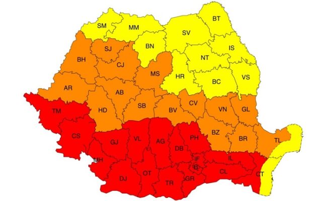 avertizare meteo de vreme extrema cod rosu de canicula in jumatate de tara 688506296f016