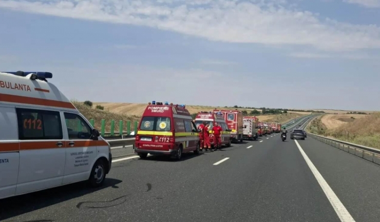 carambol cu mai multe autovehicule pe a2 planul rosu de interventie activat 686a4c42bc4cf