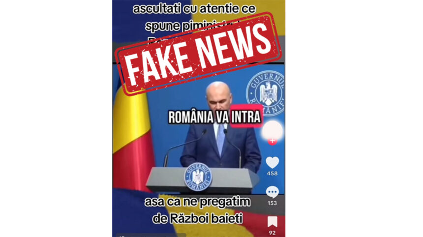 clipuri false anunta ca romania intra in razboi ministerul afacerilor interne actiunile de dezinformare vor continua 6888dadd8ef76