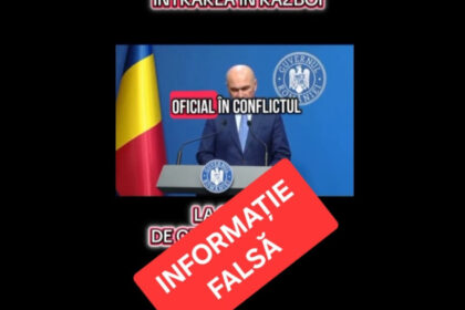 clipuri false despre intrarea romaniei in razboi sunt promovate pe net precizarile ministerului de interne 68888f0826502