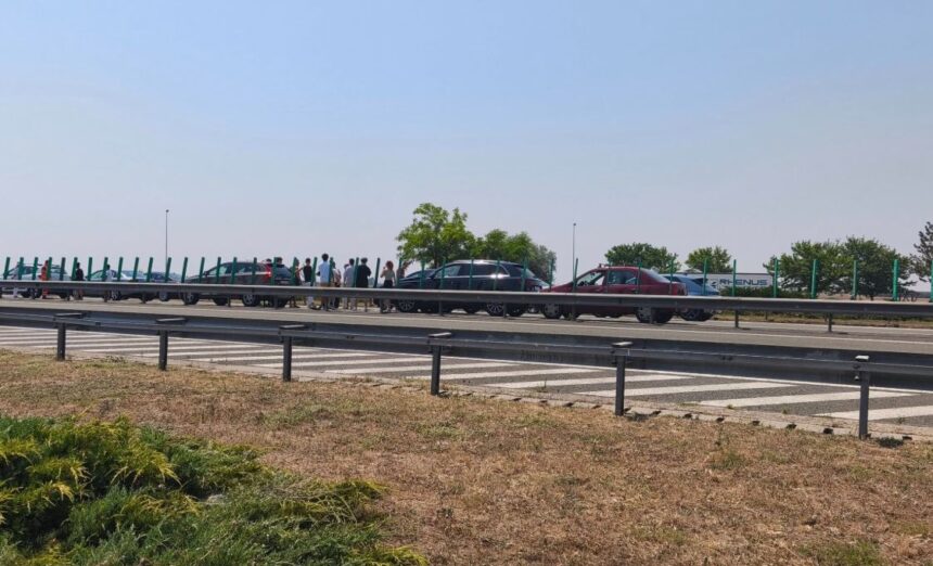 coliziune in lant pe autostrada a2 sapte masini implicate trafic restrictionat spre litoral 686e47424066d