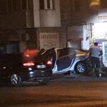 constanta accident in intersectia de la capitol un autoturism a ajuns pe trotuar 688931b24f72c