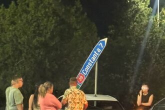 doua autoturisme s au ciocnit in sensul giratoriu de la iesire din lazu spre constanta 687ab47845bda