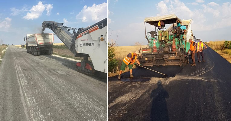 echipele de la sc drumuri judetene intervin pe mai multe artere vezi ce lucrari