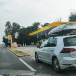 foto doua autoturisme s au ciocnit in zona podului de la neptun 6877c86c5a56f