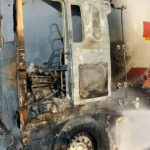 foto incendiu la o autocisterna incarcata cu gpl pe autostrada a7 traficul a fost blocat 6883b69e9d024