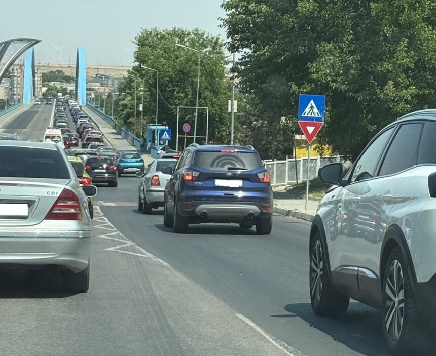 foto municipiul medgidia blocat total din cauza traficului deviat de pe autostrada a2 686a531e17614