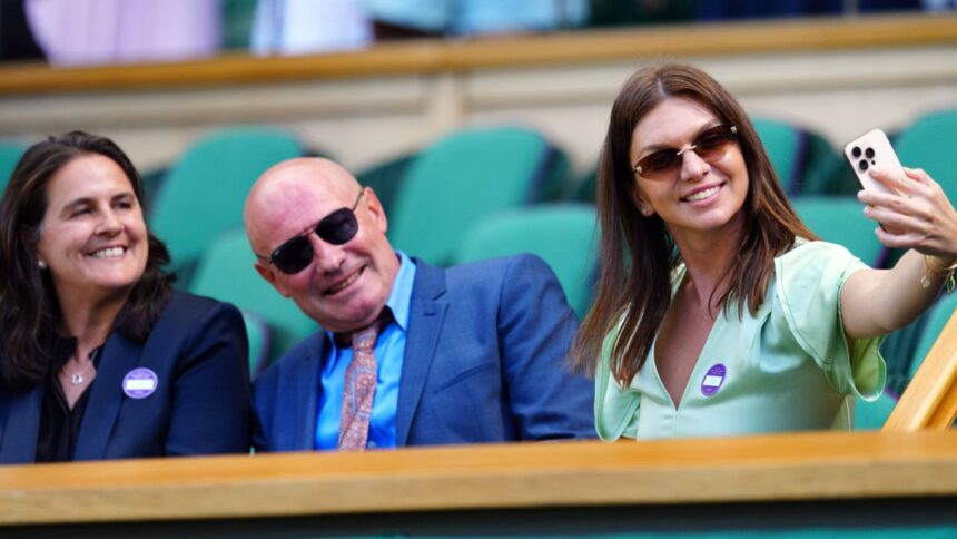 foto prezenta regala simona halep admirata in tribuna exclusivista de la wimbledon a stat aproape de catherine printesa de wales 68729fce95048