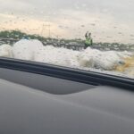 foto saci cu cereale cazuti pe autostrada bucuresti pitesti se circula pe banda de urgenta 6888cff699fdd