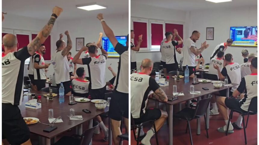 foto si video fotbalistii de la fcsb au urmarit cu sufletul la gura cursa castigata de popovici mesajul transmis 6888bd5c8d2e4