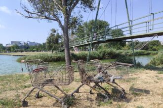 foto video descoperire incredibila in lacul siutghiol iata ce a scos din apa un tanar pasionat de magnet fishing 686e5a28cb2af