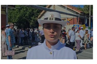 foto video monica vrabiescu sefa de promotie a scolii de maistri militari a fortelor navale este o cariera nobila care iti ofera satisfactia de a contribui la apararea tarii 688b92a30c457