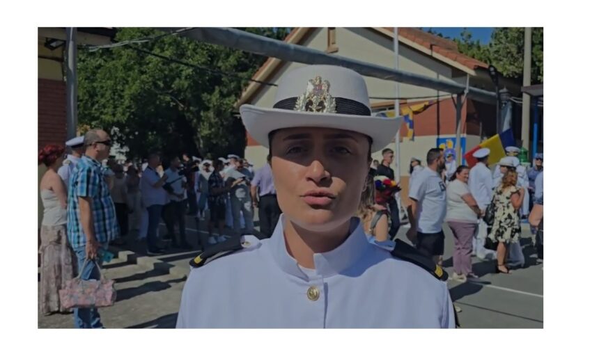 foto video monica vrabiescu sefa de promotie a scolii de maistri militari a fortelor navale este o cariera nobila care iti ofera satisfactia de a contribui la apararea tarii 688b92a30c457