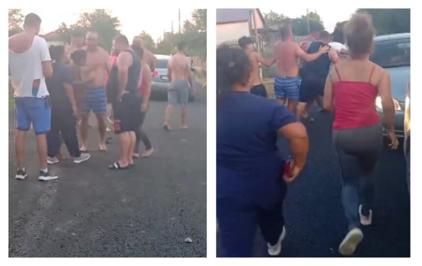 fratele primarului din mereni incatusat si dus la sectie dupa ce s a luat de jandarmii veniti sa aplaneze un scandal 6882b90d0c5f1