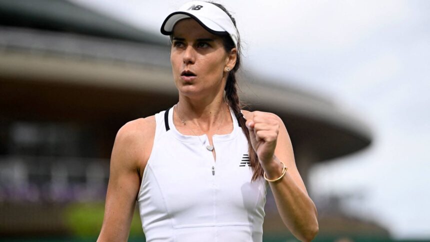 galerie foto solara sorana romanca de neinvins in proba de dublu la wimbledon 2025 a castigat de una singura cea mai spectaculoasa minge d 686bb1c89818f