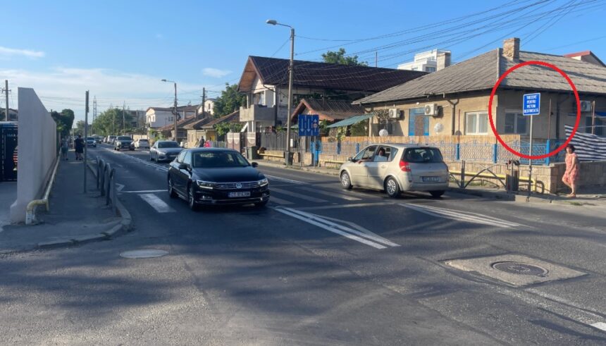 galerie foto trecere de pietoni desfiintata in eforie nord sunt semne ca traficul rutier in sudul litoralului s a imbunatatit considerabil 6883c76c8446c