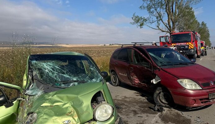 grav accident rutier in judetul tulcea o femeie si un minor transportati la spital 687a1749c3e1b