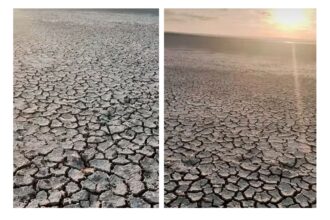 imagini dramatice din judetul constanta lacul nuntasi a secat din nou pamant crapat si nicio urma de apa 6873503d260b0