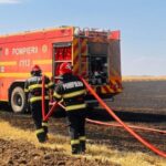 incendiu de vegetatie in apropiere de techirghiol circulatia rutiera pe dn38 oprita 686fa39993780