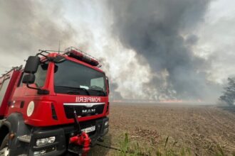 incendiu langa techirghiol traficul rutier este oprit pe ambele sensuri al dn 38 agigea negru voda 686f94742c748