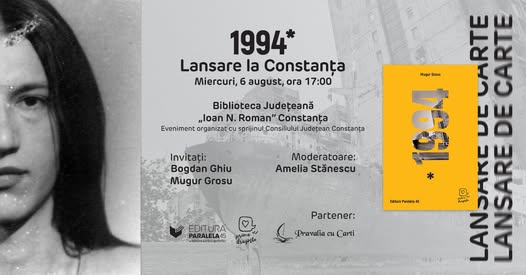 lansarea microromanului 1994 de mugur grosu la biblioteca judeteana constanta 6888b39e2bf3c