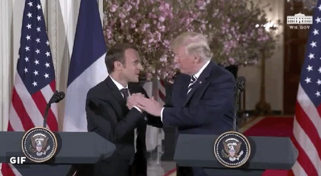 macron vrea ca ue sa si apere interesele dupa anuntul lui trump privind tarifele vamale 6872b370834f0