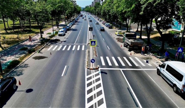 noi scuaruri mediane amenajate pe bulevardul lapusneanu din constanta si in statiunea mamaia 686e8cc2ba8b9