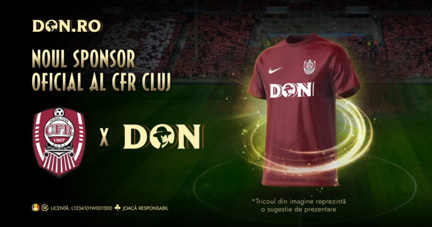 p don ro este noul sponsor oficial al cfr cluj unul dintre cele mai mari cluburi de fotbal din romania 6867b2010afa7