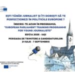 parlamentul european organizeaza training pentru tinerii jurnalisti vezi aici conditiile de participare 687f794147aad