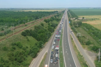 trafic intens pe autostrada a2 si dn 39 688760c05c989