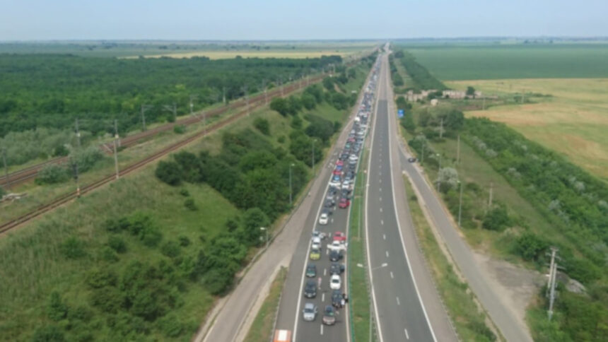 trafic intens pe autostrada a2 si dn 39 688760c05c989