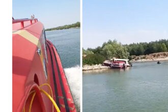 video accident naval la tulcea o ambarcatiune cu 12 persoane la bord s a izbit in malul dunarii 6868d59183c10