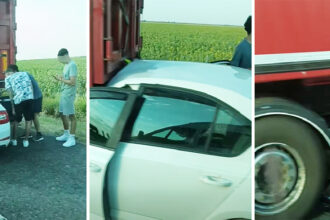 video accident spectaculos pe autostrada a2 pe sensul bucuresti constanta traficul este restrictionat 686e1666e2075