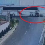 video cu momentul impactului accident rutier intre un autocar si un autoturism in lumina 686abf3c6c4c9