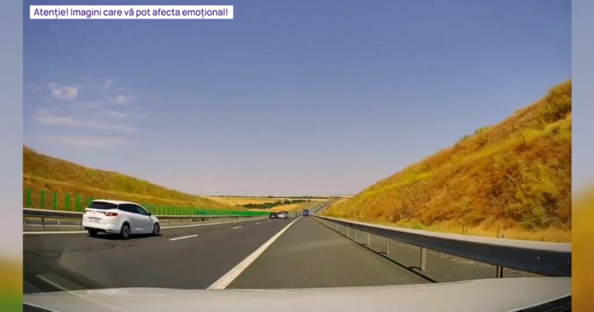 video momentul impactului din carambolul de pe autostrada soarelui imagini surprinse de o camera de bord 686a86555cb68