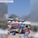 video panica pentru turisti la costinesti un incendiu de vegetatie a izbucnit langa plaja 6884f0806efb0