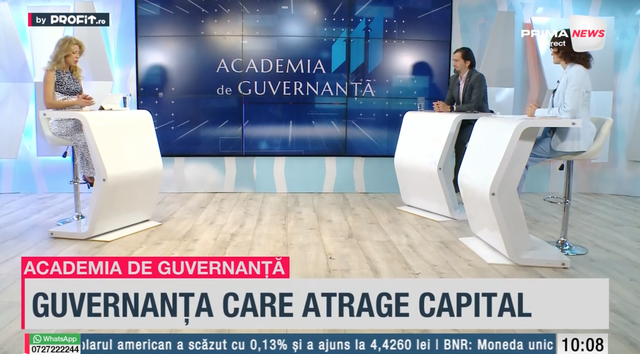 video profit ro tv academia de guvernanta guvernanta ca avantaj competitiv de ce investitorii cauta transparenta echilibru si leadership profesionist 687f1fd51fd4c
