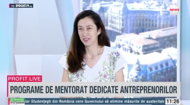 video profit ro tv oana craioveanu cofondator impact hub bucharest supravietuirea e o forma de castig sa ti mentii echipa si clientii nu e putin lucru in vremurile astea 686ba2dda64c7