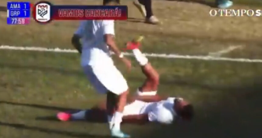 video un jucator brazilian s a accidentat imitand celebrarea unui gol dupa modelul cristiano ronaldo 687a0f5808129