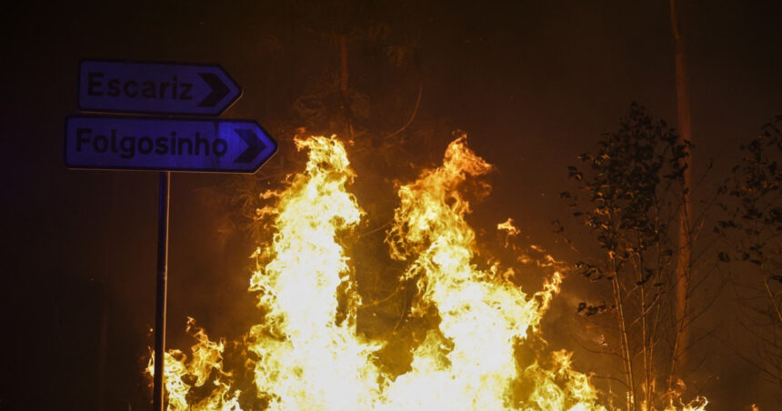 videofoto portugalia in stare de alerta din cauza celor 17 incendii de padure majore care afecteaza tara mai multi raniti inclusiv pompieri 6889b3b9e2727