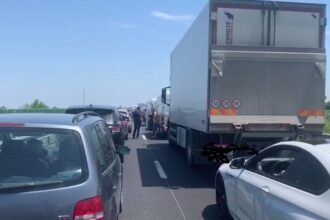 5 autoturisme implicate intr un accident pe autostrada soarelui in zona localitatii murfatlar 68a2fd89c89aa