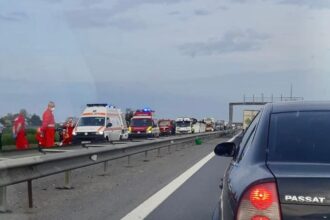 accident pe autostrada opt persoane implicate traficul rutier este oprit iata ce spun politistii 68a4a67635154