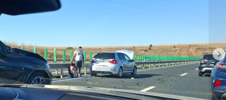 accident rutier pe a2 la iesire din cernavoda un autoturism s a izbit de parapete 68ac1b618ed0e